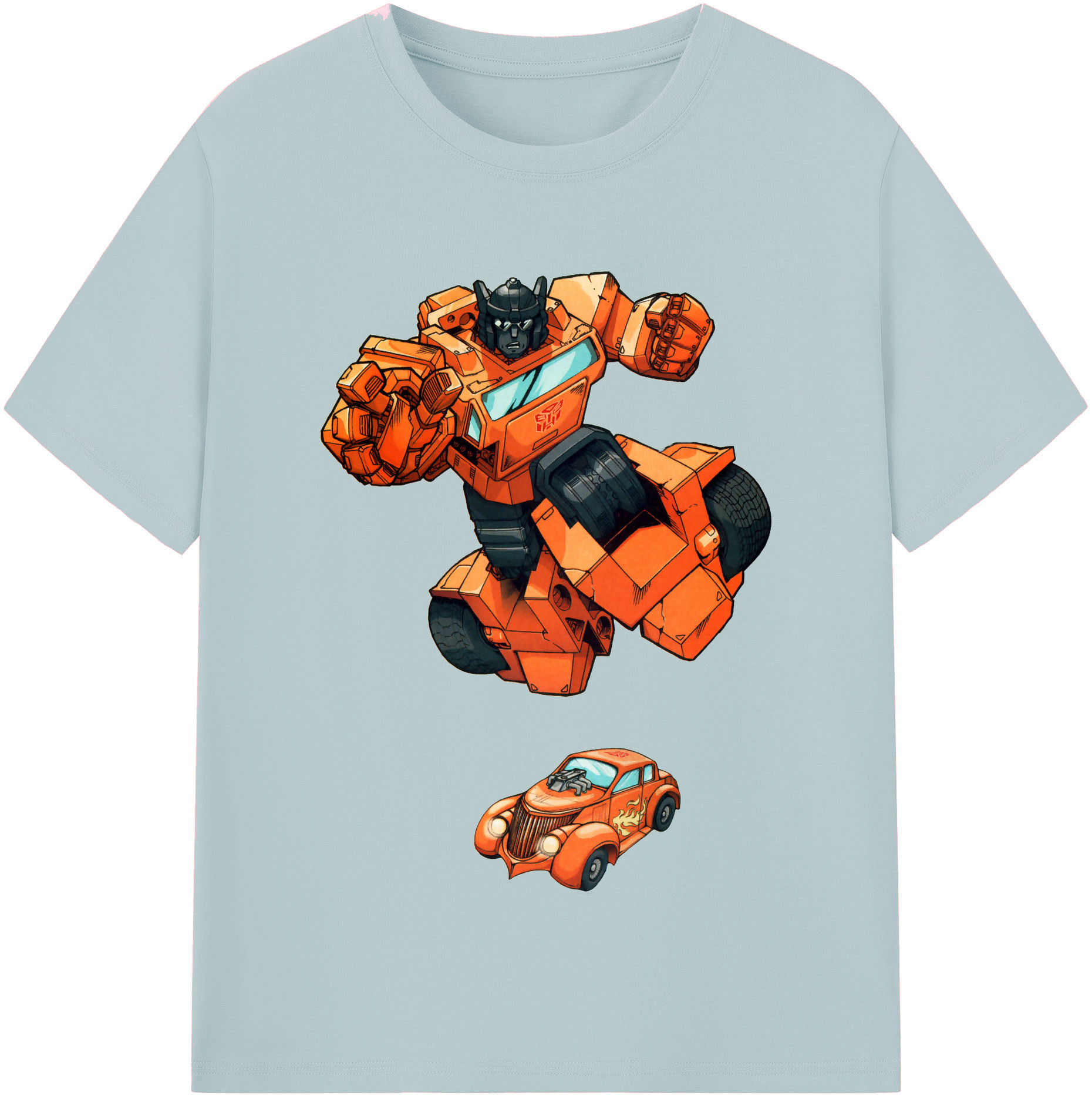 （画像用）  綿100％半袖Tシャツ（フロントプリント）